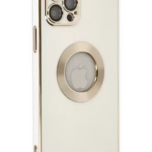 Newface İphone 12 Pro Kılıf Store Silikon - Beyaz