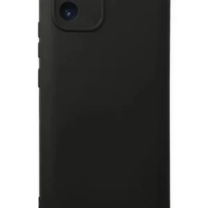 Newface Samsung Galaxy A03 Kılıf Nano İçi Kadife Silikon - Siyah