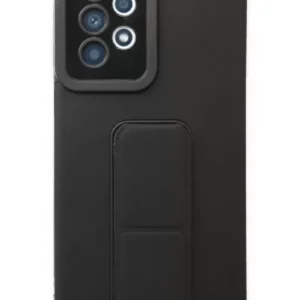 Newface Samsung Galaxy A33 5g Kılıf Mega Standlı Silikon - Siyah