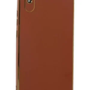 Newface Xiaomi Redmi 9a Kılıf Volet Silikon - Kırmızı