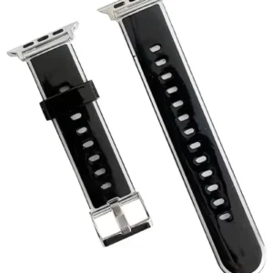 Movenchy Watch 38mm Jelly Silikon Kordon - Siyah