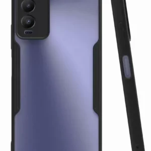 Newface Tecno Camon 18 Kılıf Platin Silikon - Siyah