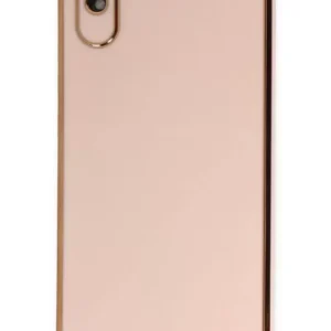 Newface Xiaomi Redmi 9a Kılıf Volet Silikon - Pembe