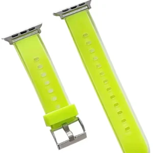 Movenchy Watch 38mm Jelly Silikon Kordon - Yeşil