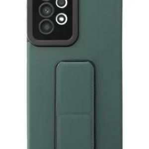 Newface Samsung Galaxy A33 5g Kılıf Mega Standlı Silikon - Yeşil