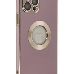 Newface İphone 12 Pro Kılıf Store Silikon - Mor