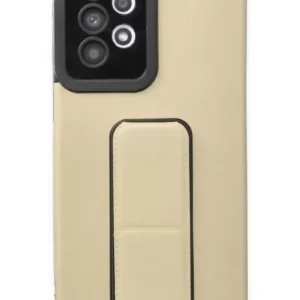 Newface Samsung Galaxy A33 5g Kılıf Mega Standlı Silikon - Gold