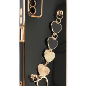 Newface Samsung Galaxy A03s Kılıf Esila Silikon - Siyah