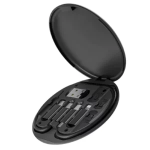 Konfulon Sn06 3in1 Kablo Ve Kart Düzenleyici - Siyah