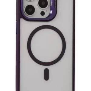 Joko İphone 14 Pro Kılıf Roblox Lens Magsafe Standlı Kapak - Derin Mor