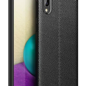 Newface Samsung Galaxy A02 Kılıf Auto Focus Kapak - Siyah