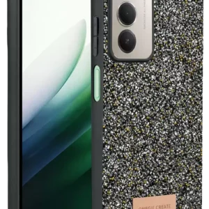 Onegif Xiaomi Redmi 15 4g Bright Simli Kapak - Gold