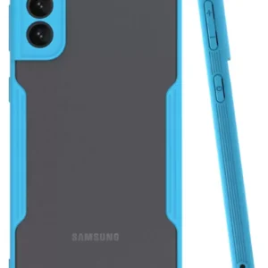 Newface Samsung Galaxy S21 Plus Kılıf Platin Silikon - Mavi