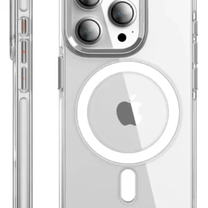 Joko İphone 15 Pro Max Kılıf Crystal Magsafe Kapak - Şeffaf