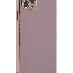 Newface İphone 11 Pro Max Kılıf Volet Silikon - Mor