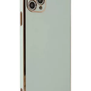 Newface İphone 11 Pro Max Kılıf Volet Silikon - Açık Yeşil