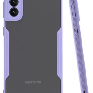 Newface Samsung Galaxy S21 Plus Kılıf Platin Silikon - Lila