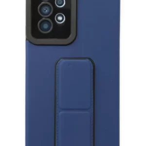 Newface Samsung Galaxy A53 5g Kılıf Mega Standlı Silikon - Mavi