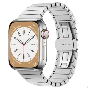 Newface Apple Watch 38mm Kr413 Fine Steel Kordon - Gümüş