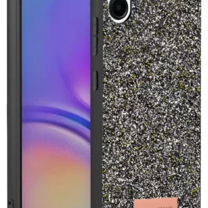 Onegif Samsung Galaxy A07 4g Bright Simli Kapak - Gold