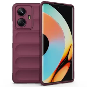 Newface Realme 10 Pro 5g Kılıf Optimum Silikon - Bordo