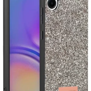 Onegif Samsung Galaxy A07 4g Bright Simli Kapak - Gümüş