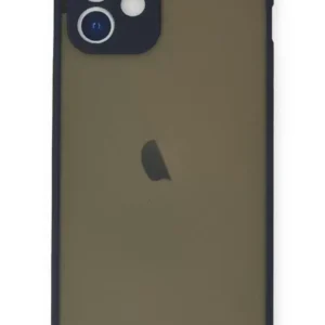 Newface İphone 12 Mini Kılıf Montreal Silikon Kapak - Lacivert