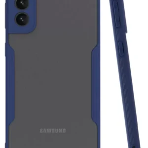 Newface Samsung Galaxy S21 Plus Kılıf Platin Silikon - Lacivert