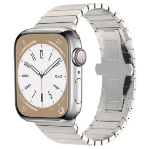 Newface Apple Watch 38mm Kr413 Fine Steel Kordon - Yıldız Işığı