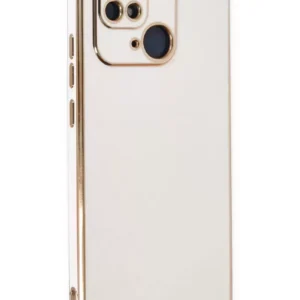 Newface Xiaomi Redmi 10c Kılıf Volet Silikon - Beyaz