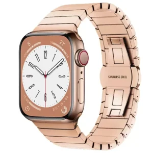 Newface Apple Watch 38mm Kr413 Fine Steel Kordon - Rose
