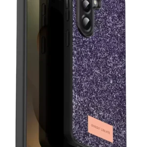 Onegif Samsung Galaxy A17 5g Bright Simli Kapak - Derin Mor