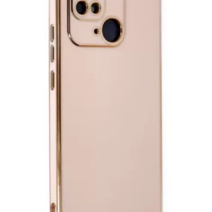 Newface Xiaomi Redmi 10c Kılıf Volet Silikon - Pembe