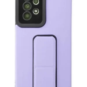 Newface Samsung Galaxy A53 5g Kılıf Mega Standlı Silikon - Lila