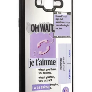 Newface Samsung Galaxy J7 Kılıf Mirror Desenli Kapak - Mirror - 4