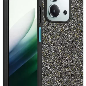 Onegif Xiaomi Redmi 15c 4g Bright Simli Kapak - Gold