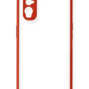 Newface Oppo Find X2 Kılıf Montreal Silikon Kapak - Kırmızı