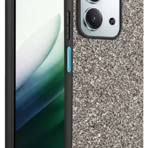 Onegif Xiaomi Redmi 15c 4g Bright Simli Kapak - Gümüş