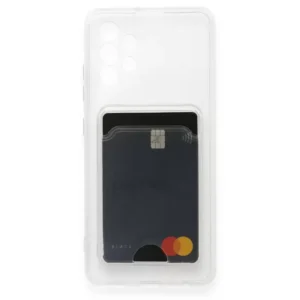 Newface Samsung Galaxy A33 5g Kılıf Kart Şeffaf Silikon - Şeffaf