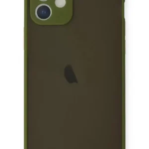 Newface İphone 12 Mini Kılıf Montreal Silikon Kapak - Açık Yeşil