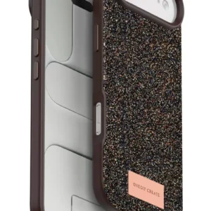 Onegif Apple İphone 17 Air Bright Simli Kapak - Gold