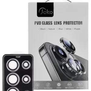 Joko Samsung Galaxy S24 Ultra Pvd Metal Kamera Lens - Pembe