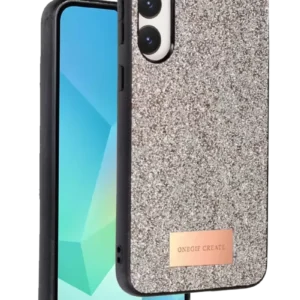 Onegif Samsung Galaxy A36 Bright Simli Kapak - Gold