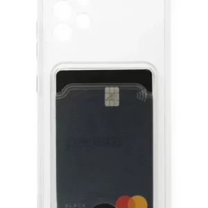 Newface Samsung Galaxy A73 5g Kılıf Kart Şeffaf Silikon - Şeffaf