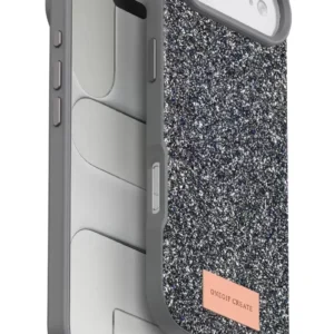 Onegif Apple İphone 17 Air Bright Simli Kapak - Gümüş