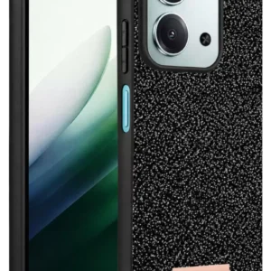 Onegif Xiaomi Redmi 15c 4g Bright Simli Kapak - Siyah