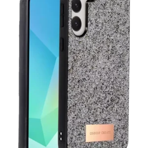 Onegif Samsung Galaxy A36 Bright Simli Kapak - Gümüş