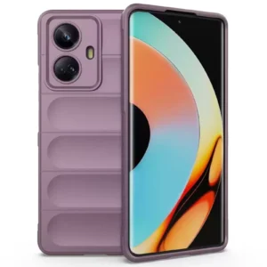 Newface Realme 10 Pro 5g Kılıf Optimum Silikon - Mor