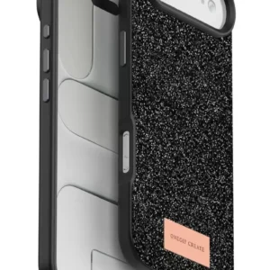 Onegif Apple İphone 17 Air Bright Simli Kapak - Siyah