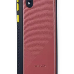 Newface Samsung Galaxy A01 Core Kılıf Miami Şeffaf Silikon - Lacivert